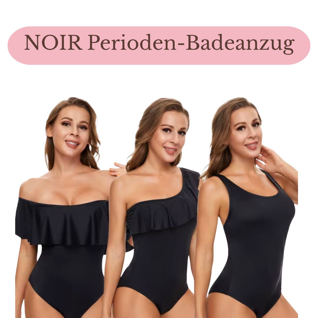 BUKURI NOIR-Perioden Badeanzug